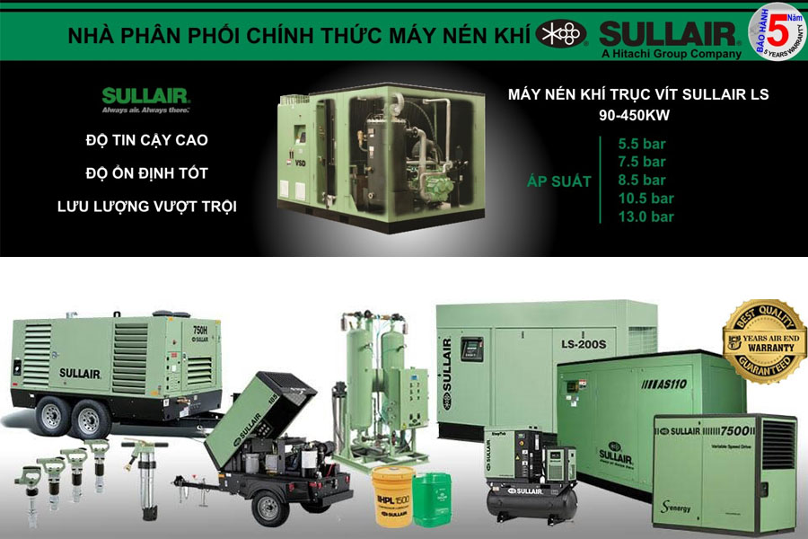 Máy nén khí Bình Dương