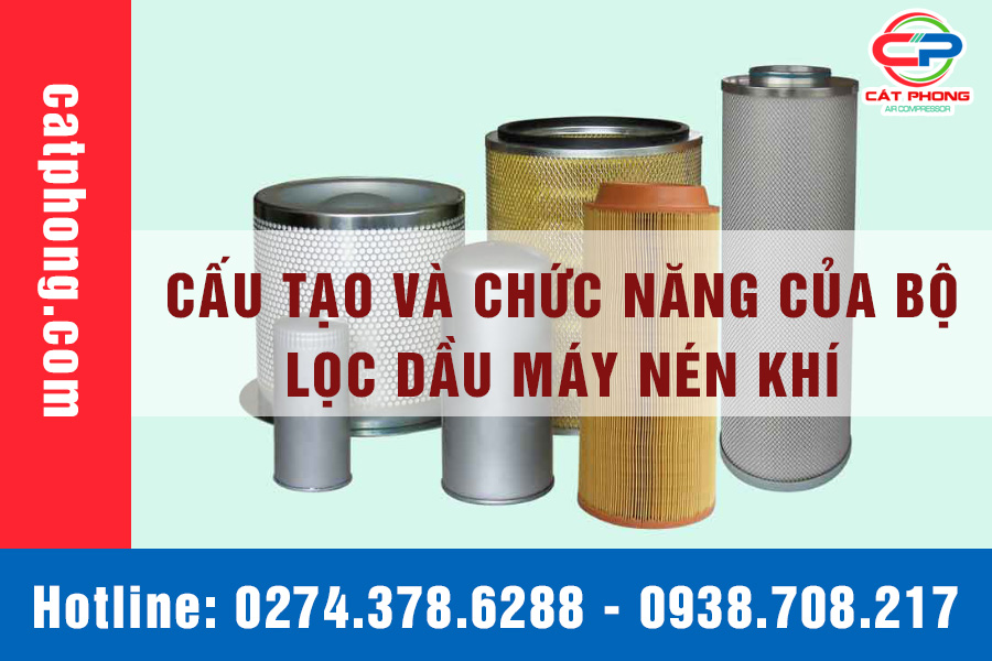 lọc dầu máy nén khí